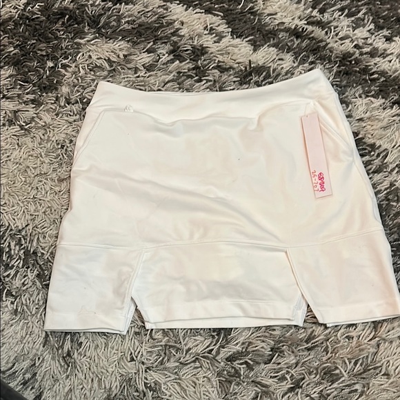 Adidas Cream Skorts with Built-in Shorts and Sporty Design - Picture 1 of 3